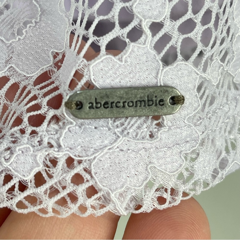 Abercrombie Lace Skater Skirt Girls Size Large (10-12) Light Purple - Picture 2 of 6
